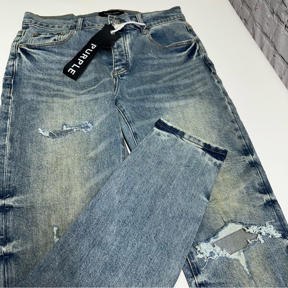 PURPLE BRAND Men's Blue Jeans STYLE NO.P001 - Picture 4 of 12